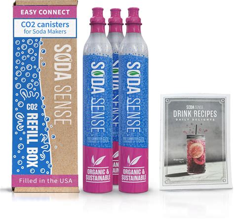 Amazon.com: Sodastream Quick Connect CO2 Carbonator Refill Cartridge (1) : Home & Kitchen