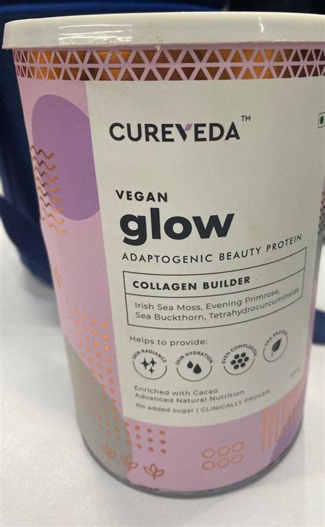 Buy Cureveda Glow Supplements | Veg Collagen Builder for Complexion