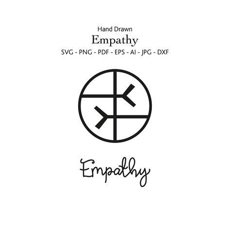 Empathy Symbol Svg Hand Drawn - Etsy Australia