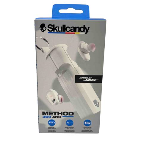 Skullcandy Method 360 ANC Wireless Earbuds - White - 9402