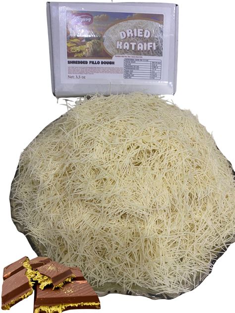 Buy Kataifi Shredded Fillo Dough 3.5 Oz (100 gr.) for Dubai Chocolate ...