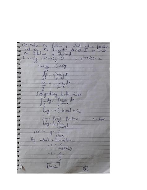 Image result for Initial Value Problem Differential Equations