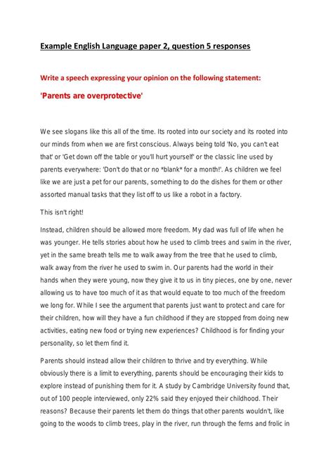 Language Paper 1 Question 5 Examples 的图像结果