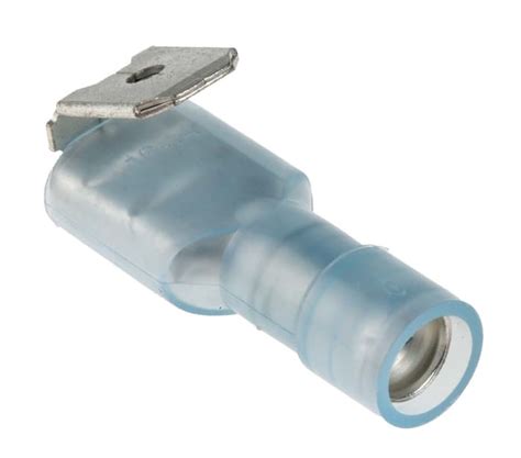 RS PRO | RS PRO Blue Insulated Male to Female Spade Connector, Double ...