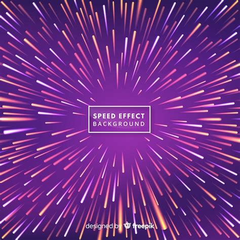 Speed effect background | Free Vector