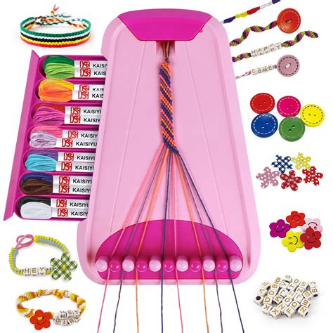 Friendship Bracelet Making kit, Arts and Crafts for Kids 8-12, Kids ...