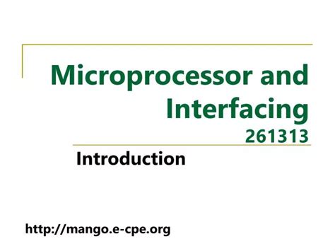 Microprocessor Interfacing 的图像结果