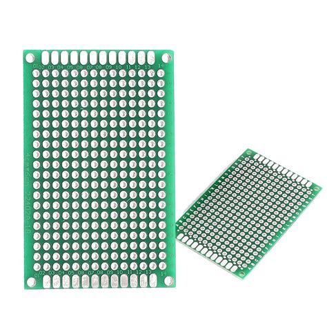 REES52 50 Pcs Double Sided Protoboard Prototyping PCB Prototype ...