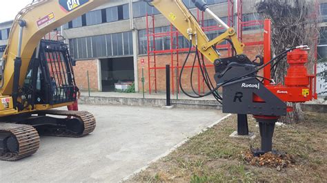 Rotor Hydro 9/16 Hydraulic Stump Grinder Machine