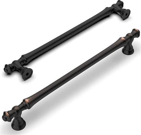 6 Pack Oil-Rubbed Bronze Cabinet Pulls 9 Inch(228mm) Hole Center ...