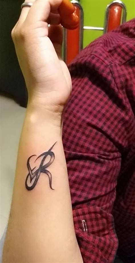 letter r tattoo ideas small