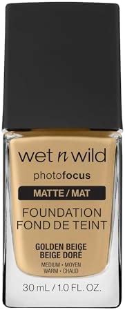 Buy Wet n Wild High-Coverage Cream Foundation, Matte Finish with Light ...