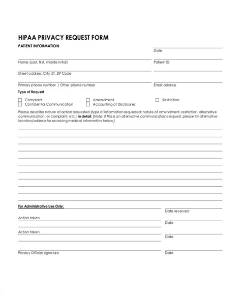How to Fill Out HIPAA Form 的图像结果