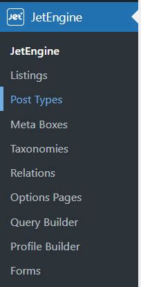 Jet Engine Plugin Post Type 的图像结果