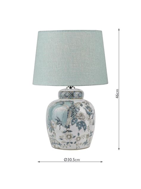 Laura Ashley Elizabeth Ceramic Table Lamp, Multi