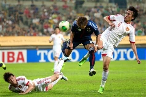 亚洲区12强赛：日本2:0中国-中国足球协会官方网站