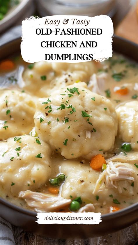 Chicken And Dumplings Recipe