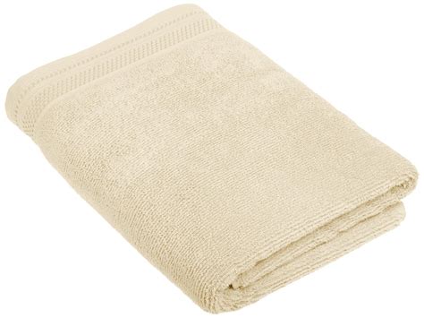 Welspun Crowning Touch Cotton Bath Towel with Unique Hem, Ivory ...
