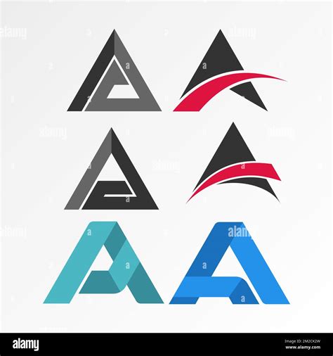 letter or word A different variation font image graphic icon logo ...