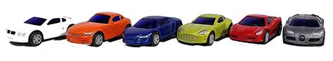 EMOB Luxury and Sports Car Metal Die - Cast Pull Back Action Vehicles ...