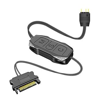 Verilux ARGB Controller 5V 3Pin RGB Controller for PC