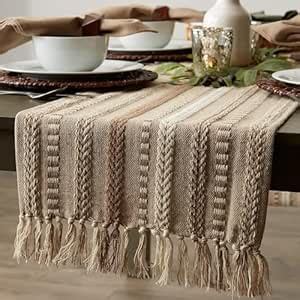 Buy THE HOME TALK Premium Cotton Designer Table Runner-14x72 Inches ...