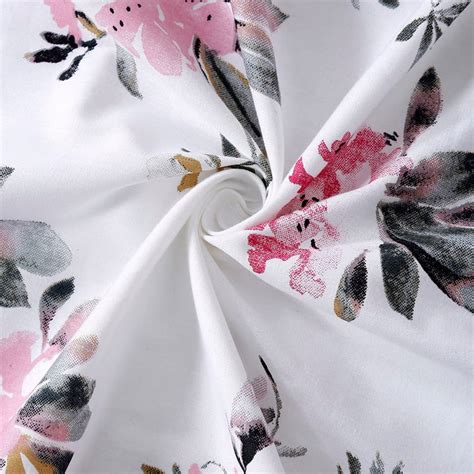 Buy SWAYAM Ananda Cotton 210TC Floral Print 3Pcs Queen Bedsheet Set ...