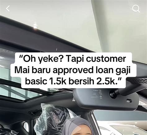 月薪RM2500买X50借车贷获批 销售员称办得到遭网驳 - 国内 - 即时国内