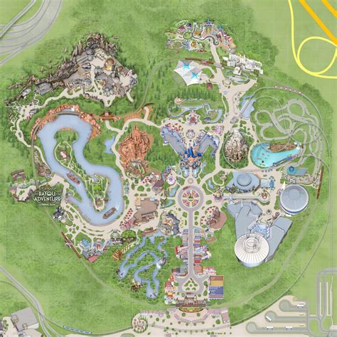 Free Disneyland Printable Map: Your Park Guide - Printables for Everyone