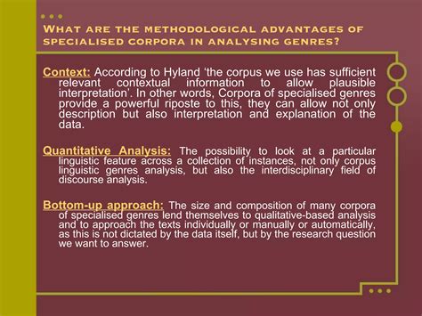 Specialist genres | PPT