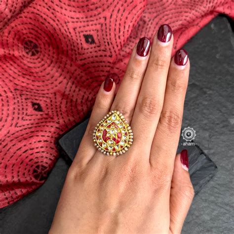 Handcrafted Gold Polish Silver Jewellery Online by Aham – aham ...
