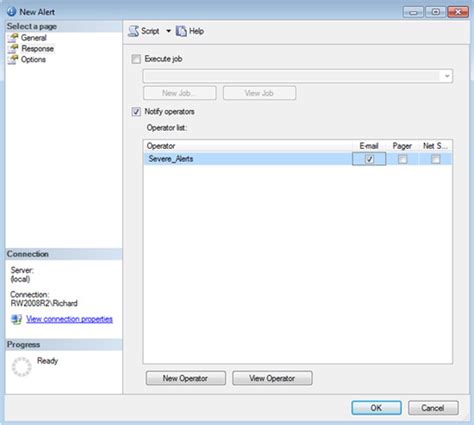 SQL Server Agent Alerts 的图像结果