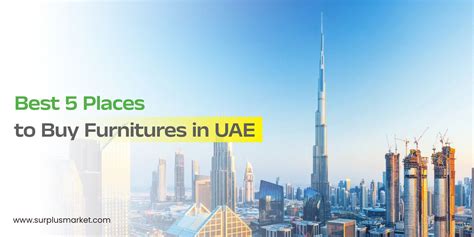 Best 5 Places to Buy Furniture in UAE 2026 | Surplus Market