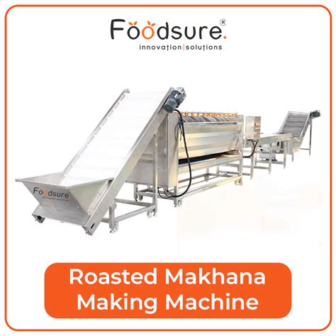 High-Efficiency Makhana Roaster Machine