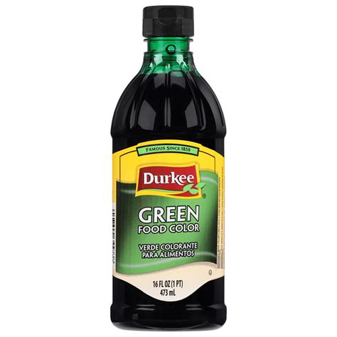 Durkee Famous Sauce Food Color, Green (16 fl oz) Delivery or Pickup ...