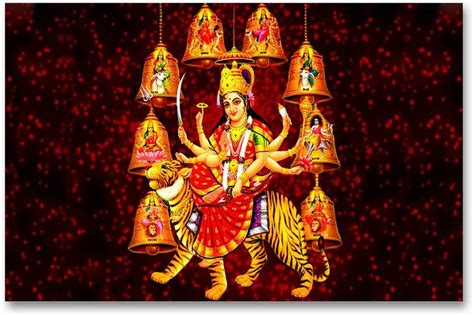 Wall Poster - Jai Maa Sherawali - HD Quality Poster Paper Print ...