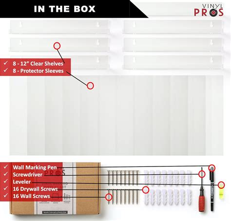 Vinyl Pros 8 Pack Vinyl Record Display Set with Floating India | Ubuy