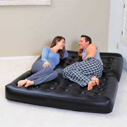 Karmax (Glossy) PVC 3 Seater Inflatable Sofa Price in India - Buy ...