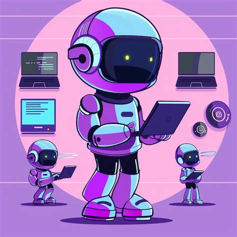 Image result for Computer Robot Cartoon