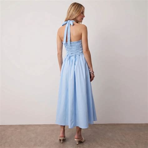 Mercan First Encounter Halter Corset Midi | Arafta