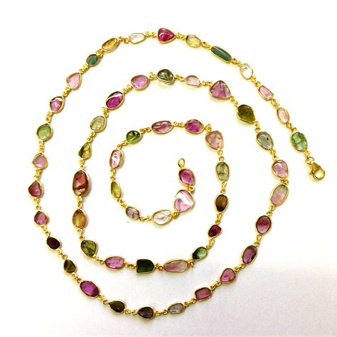 Multi Tourmaline Necklace