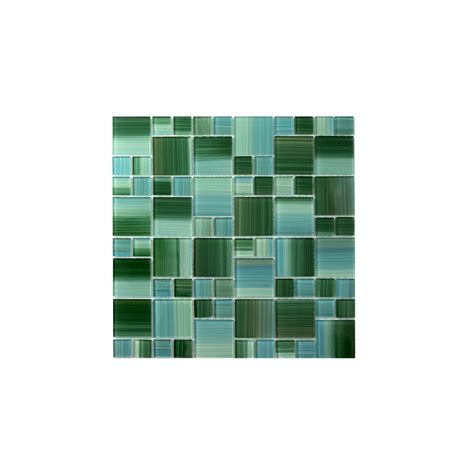 Buy WS Tiles - Value Swimming Pool Creek Green 12 in. x 12 in ...