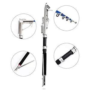 Buy Atoz prime 2.1M Telescopic Automatic Fishing Rod Sea River Lake ...