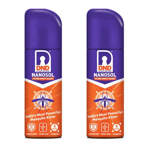Dnd Nanosol Flying Insect Killer Mosquito Repellent Aerosol Spray ...