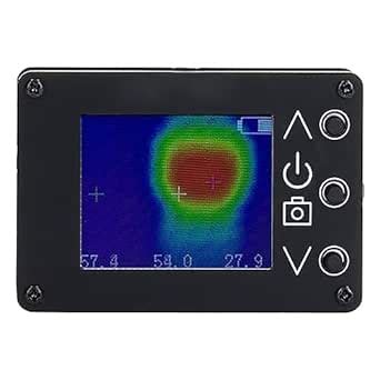 Thermal Imaging Camera, 1.8 Inch TFT Screen 32 x 24 Pixel Mini Thermal ...