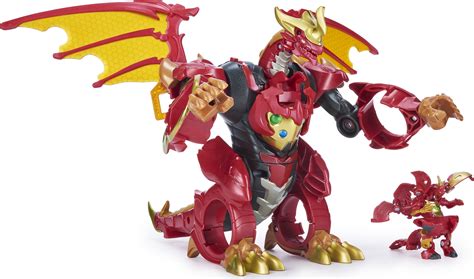 Buy Bakugan, Dragonoid Infinity Transforming Action Figure with ...
