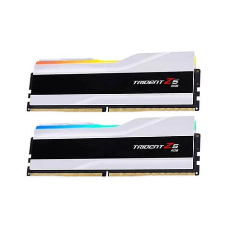 G.SKILL Trident Z5 RGB 64GB ( 32GBx2 ) 6000MHz DDR5 RAM ( Matte White ...
