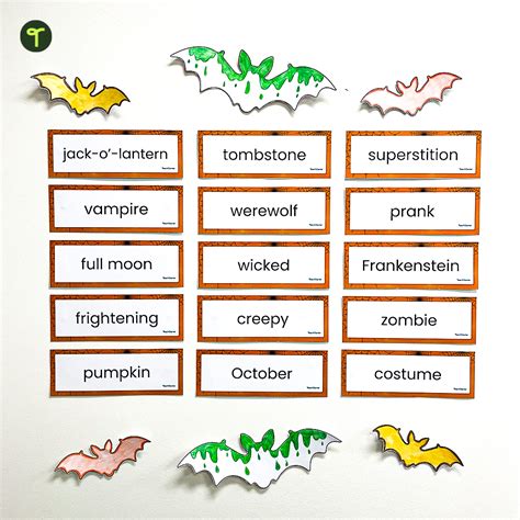 Halloween Words And Phrases HAPPY HALLOWEEN ARCH Words Stampin' Up!