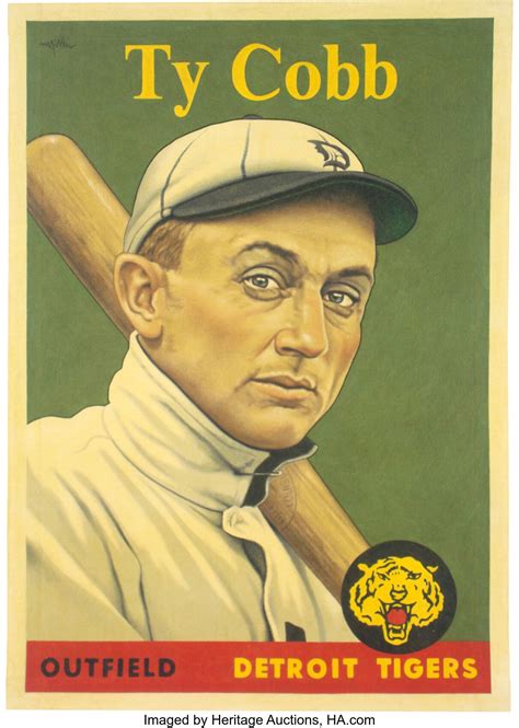 Ty Cobb Baseball Card