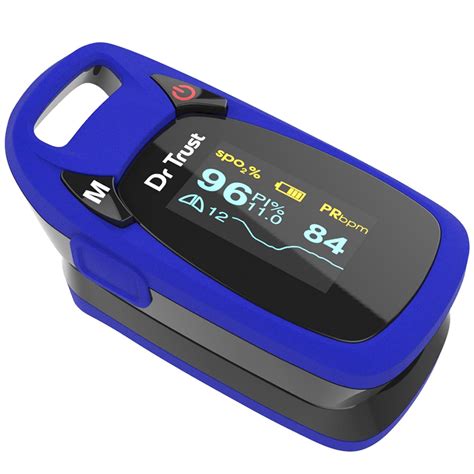 Dr Trust Professional Series Finger Tip Pulse Oximeter With Audio ...